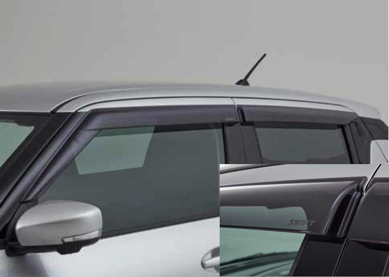 Rain & Wind Deflectors - Suzuki Swift 06/2017> 